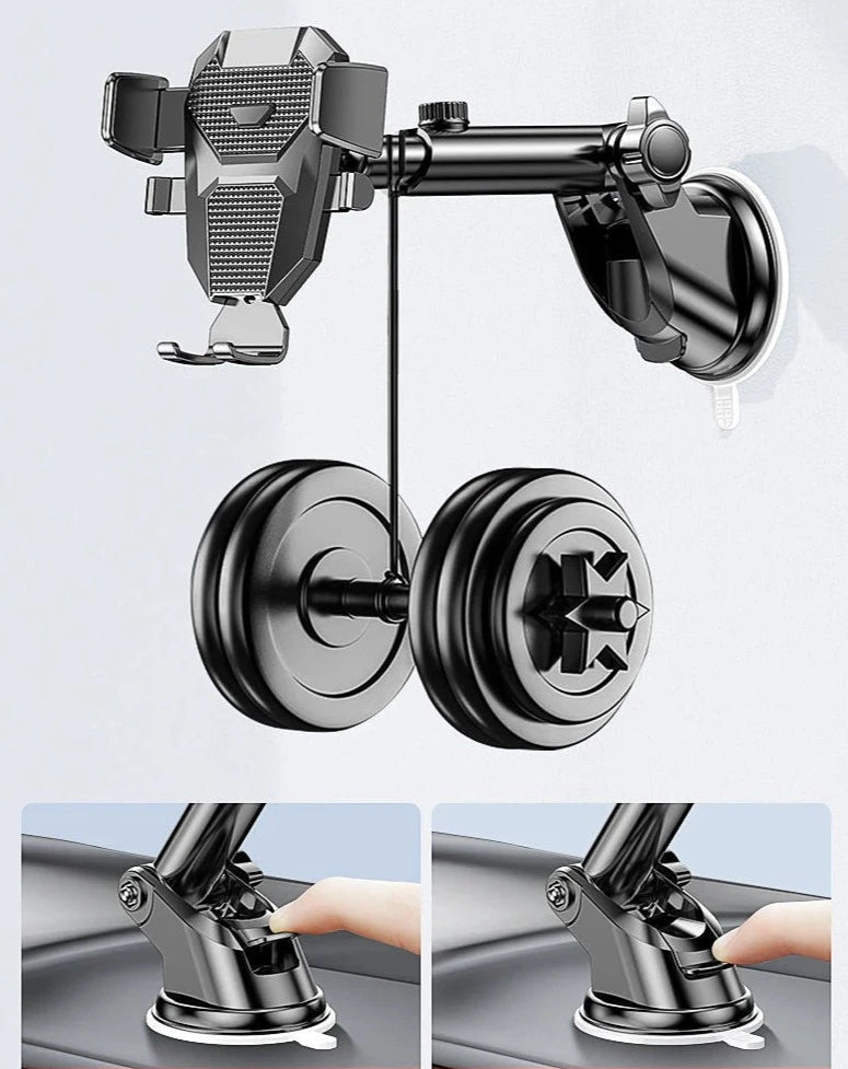 מעמד טלפון עם וואקום לרכב - יציבות מקסימלית, נוחות מובטחת